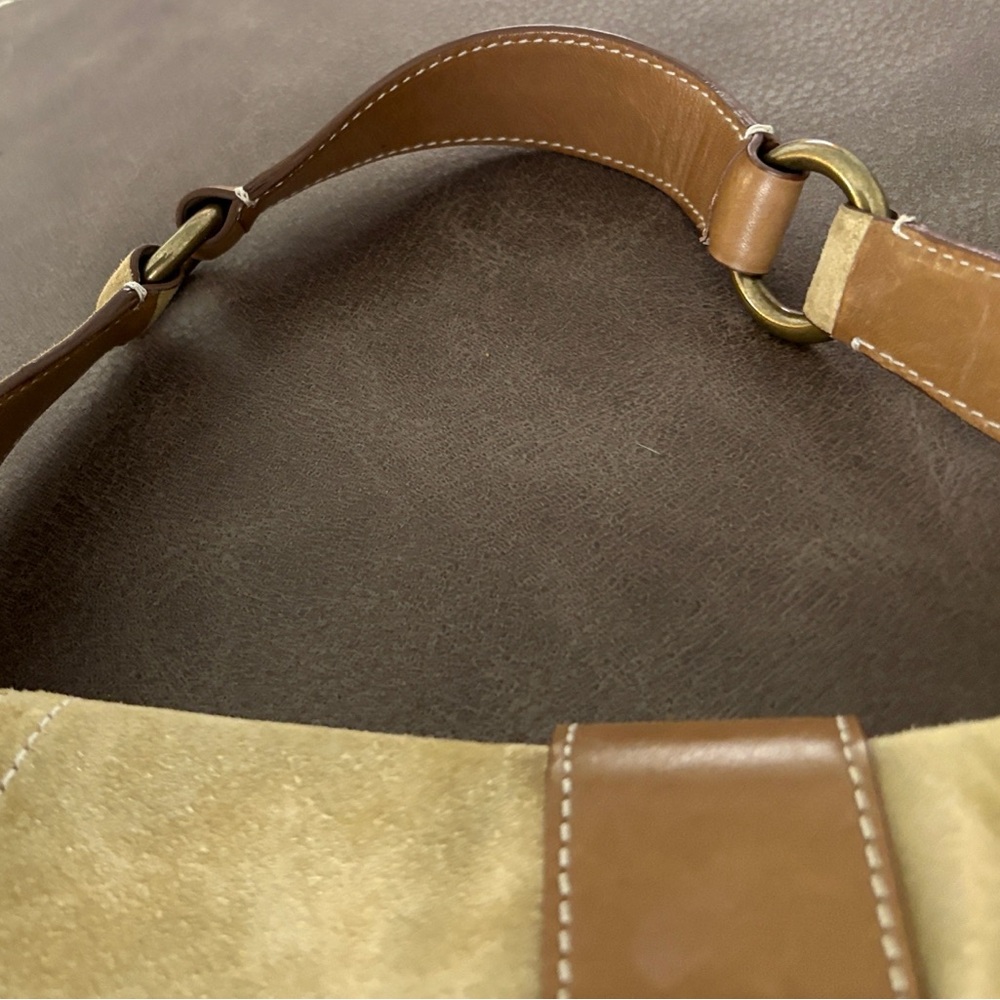 Coach Tan and Brown Shoulder Bag - Picture 4 of 7